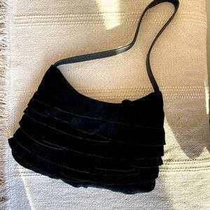 Black purse, handbag shoulder bag